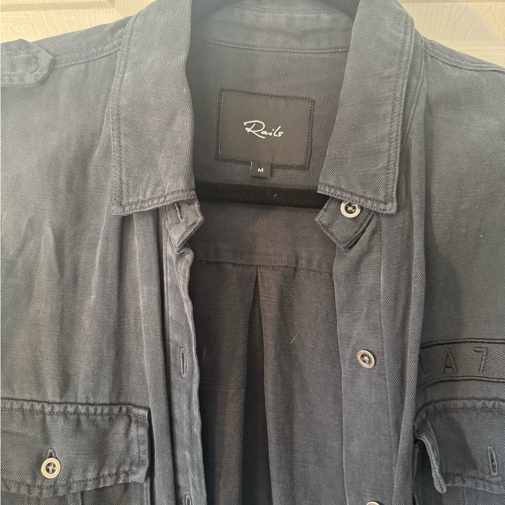 Rails Dark Gray Utility Jacket - image 1